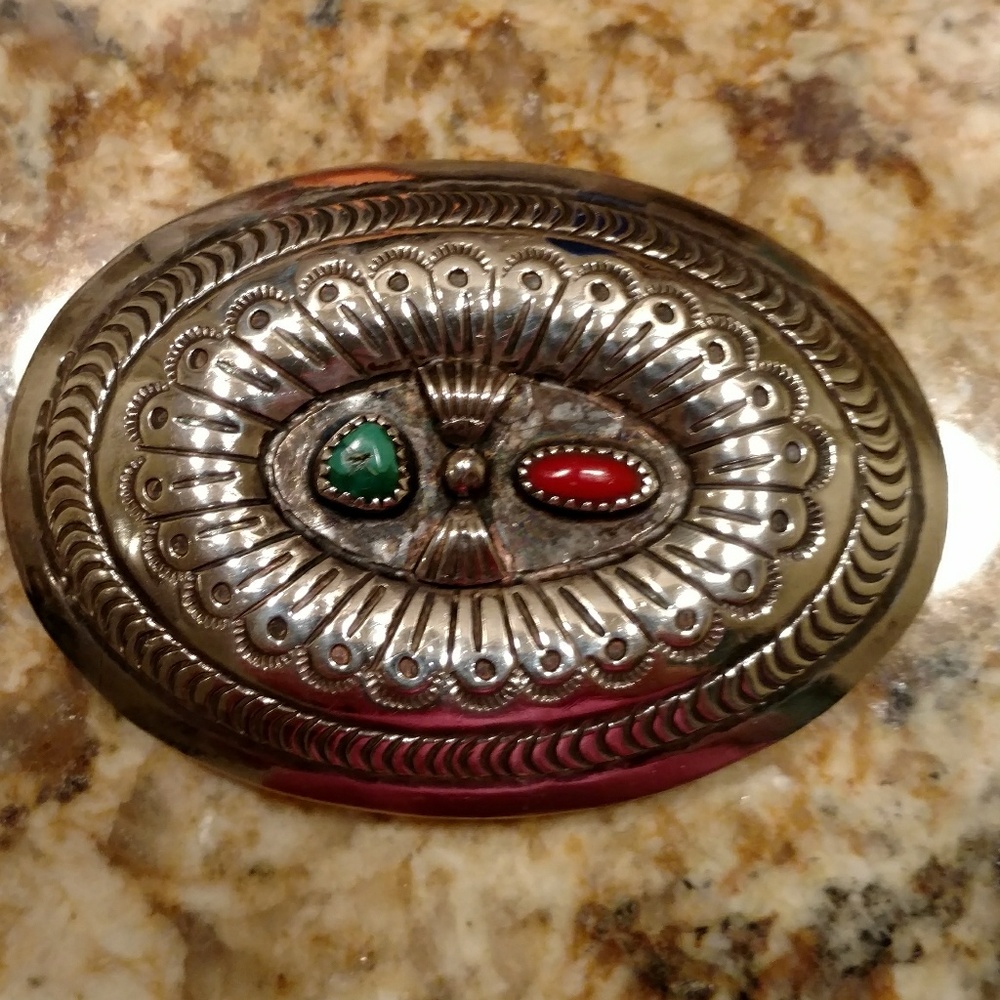 Sterling Silver Belt Buckle